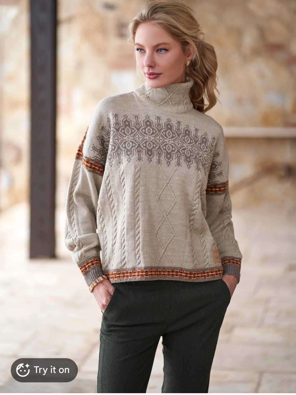 LIKE NEW Dale of Norway Aspoy sweater